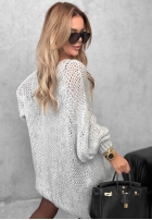 Pulover moale oversize cu lână și vâscoză Sugar Babe
