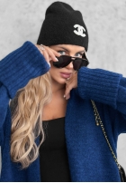 Cardigan lung oversize cu buzunare Marbelio