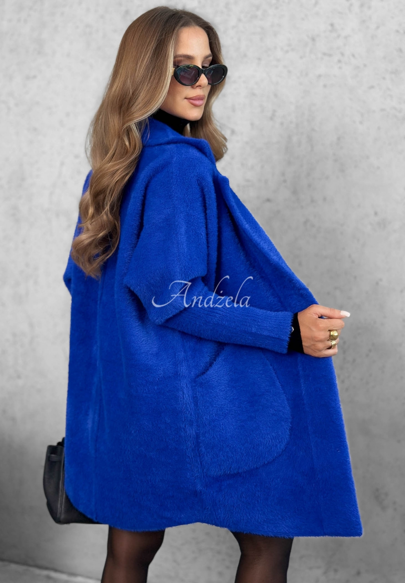 Pardesiu alpaca oversize Royal