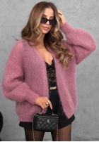 Krótki Cardigan Comfort First muștar