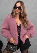 Krótki Cardigan Comfort First muștar