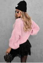 Miękki Pulover oversize Cloud Babe portocaliu