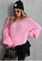 Miękki Pulover oversize Sugar Babe bej