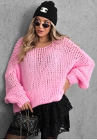 Miękki Pulover oversize Sugar Babe bej