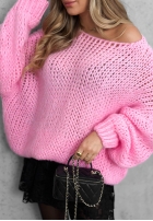 Miękki Pulover oversize Sugar Babe bej