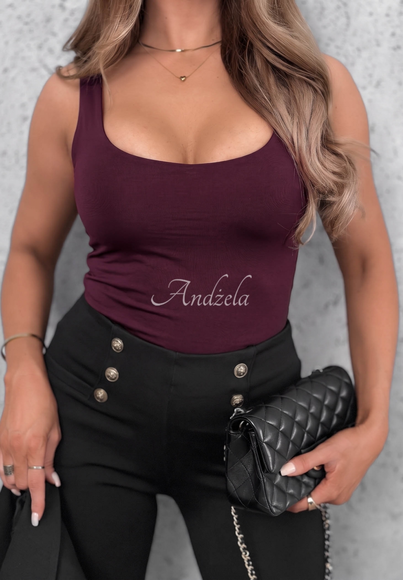 Top                                 cu bretele Solaria