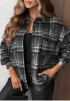 Cămașă z kołnierzem w kratę Maple Plaid bluemarin