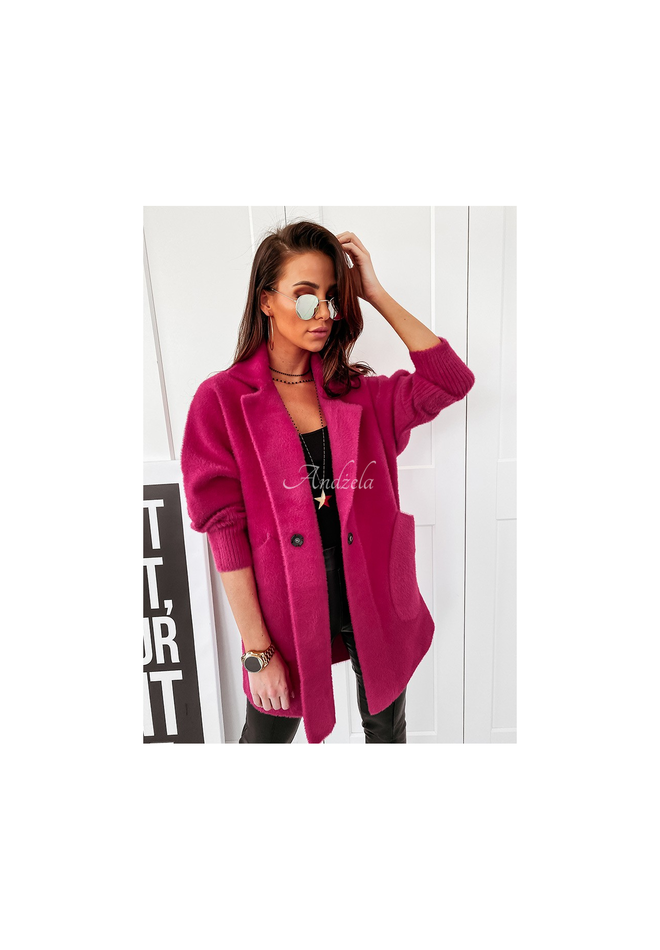 Pardesiu alpaca oversize Royal