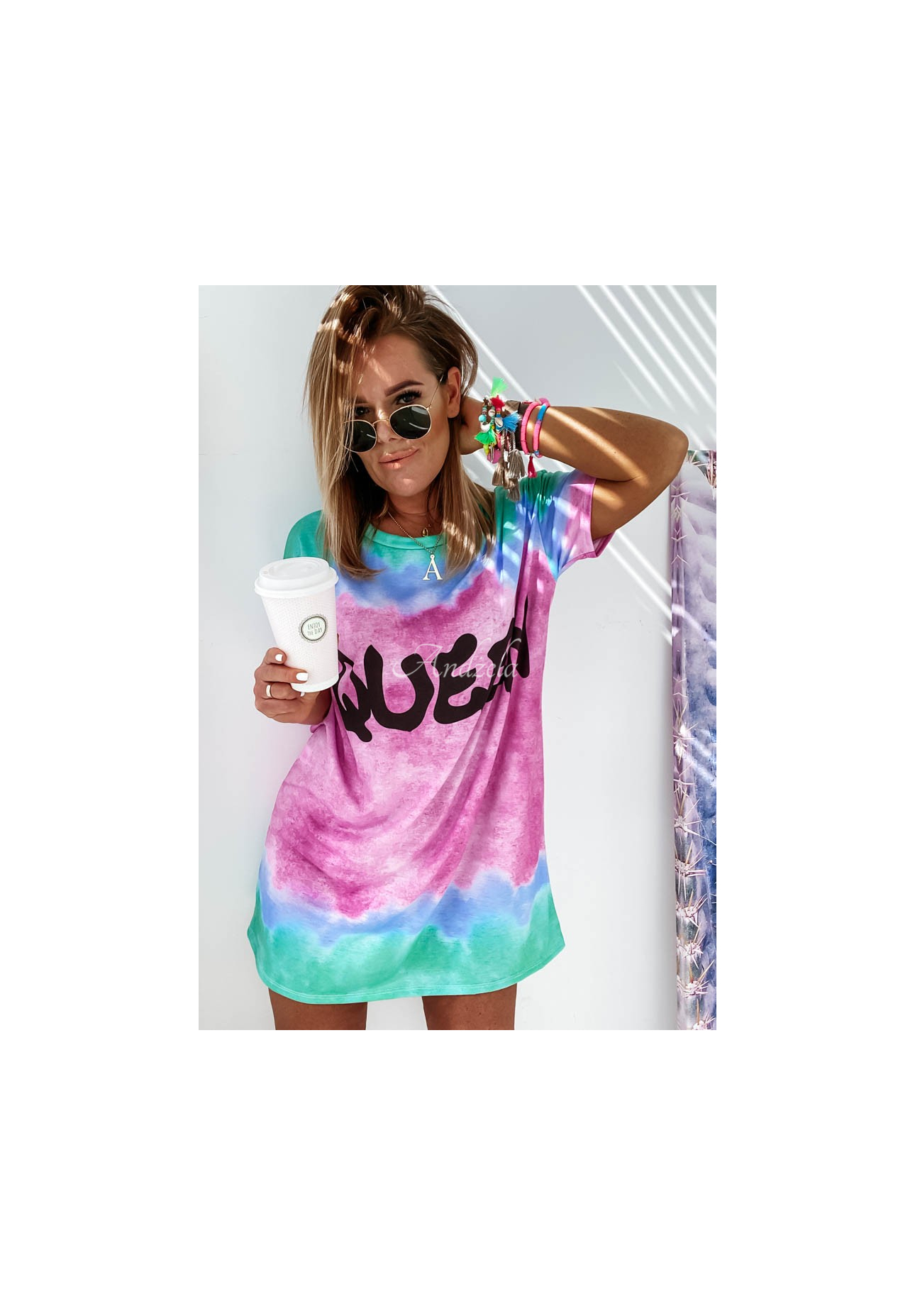 Rochie tunică Queen Ombre